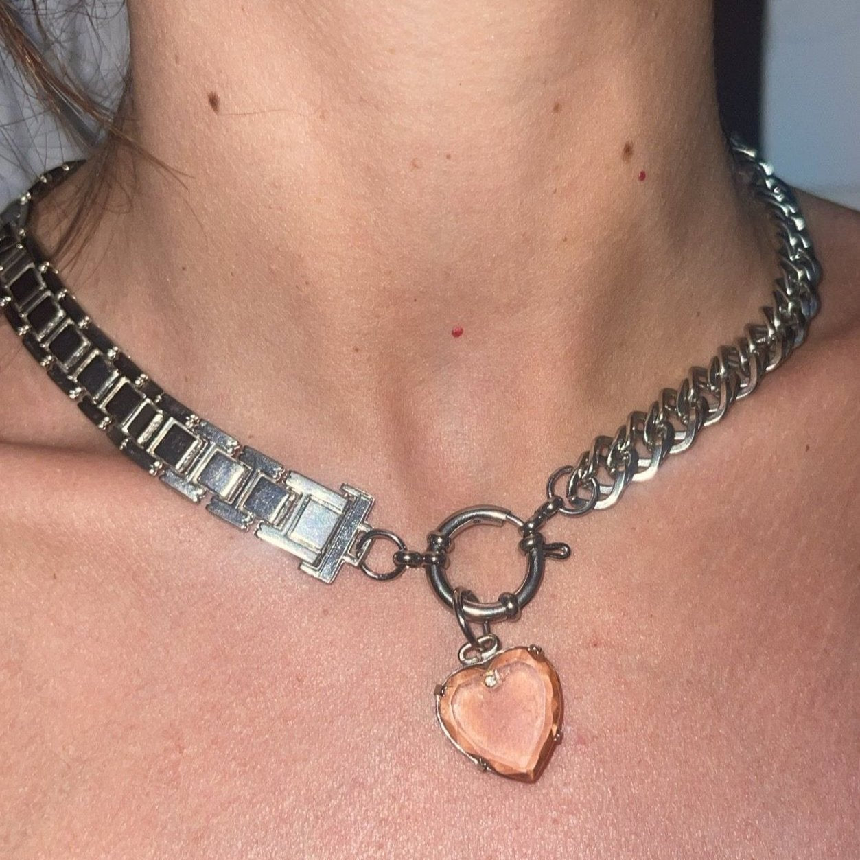 Collier Heart of Glass
