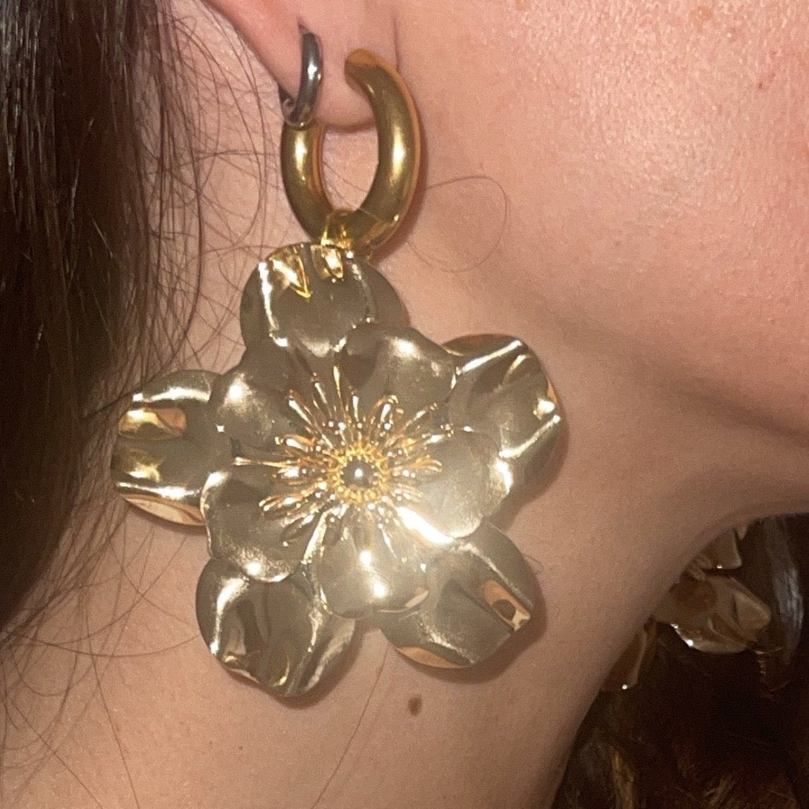 Boucles Golden Flowers