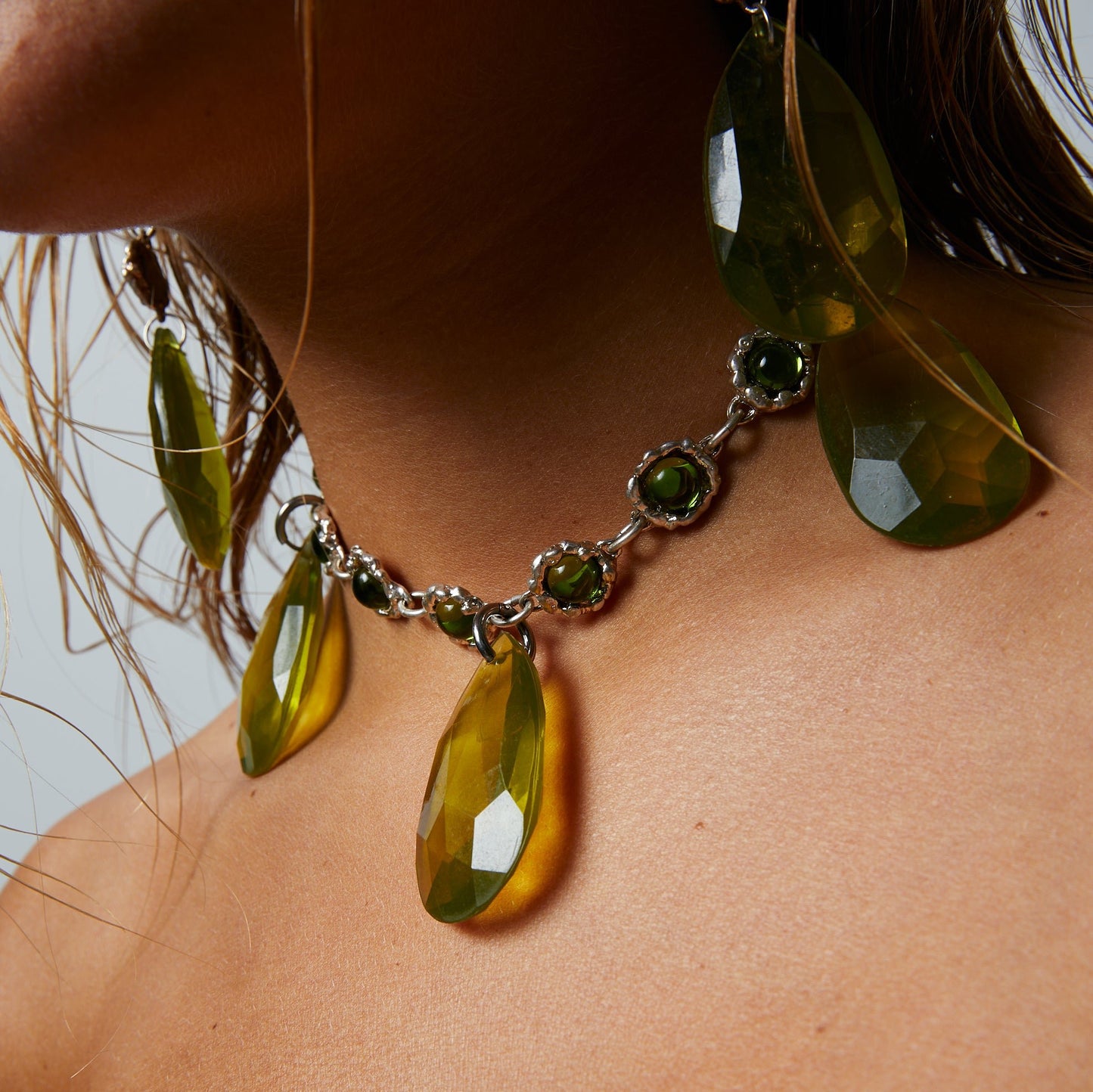 Collier Green Lady