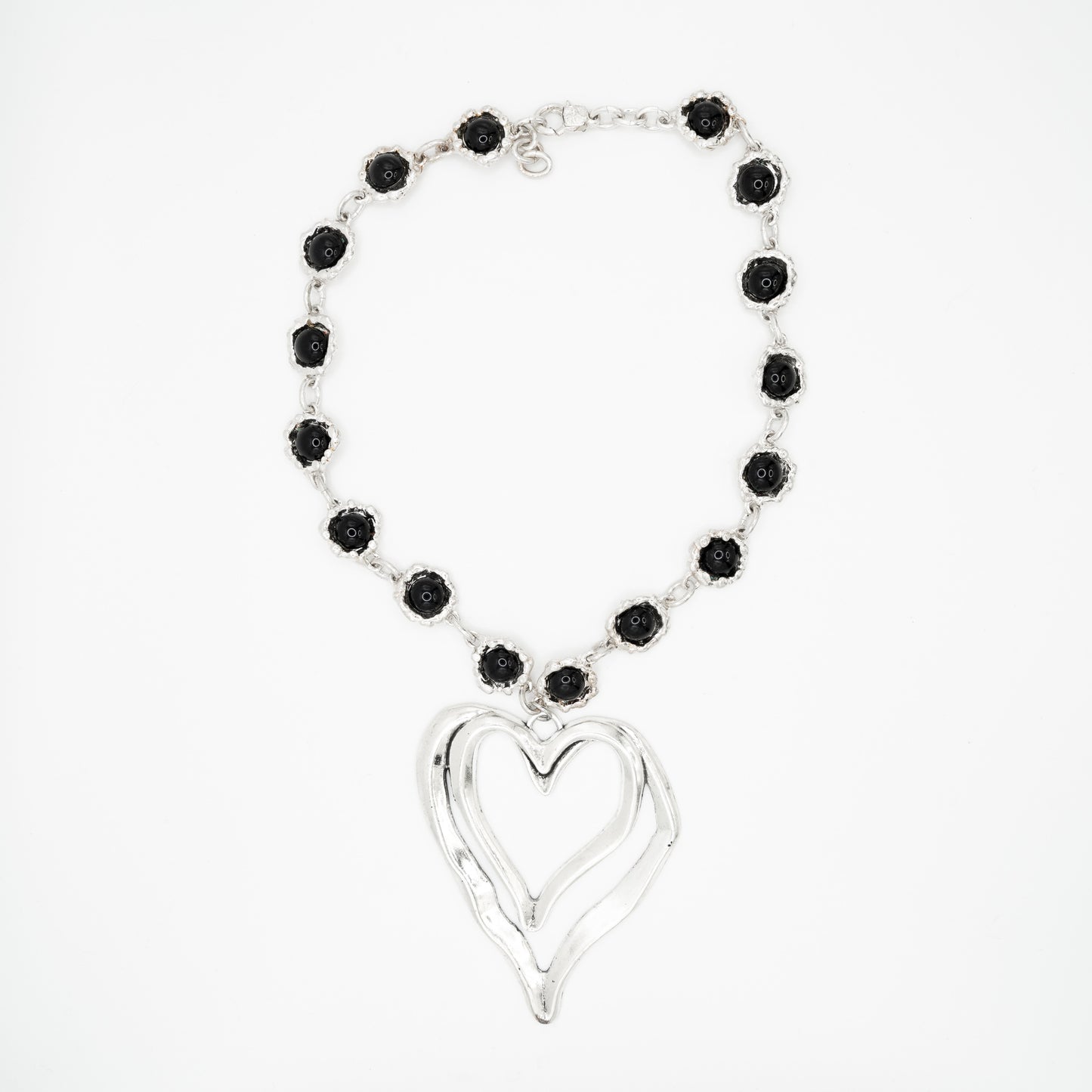 Collier Black Heart