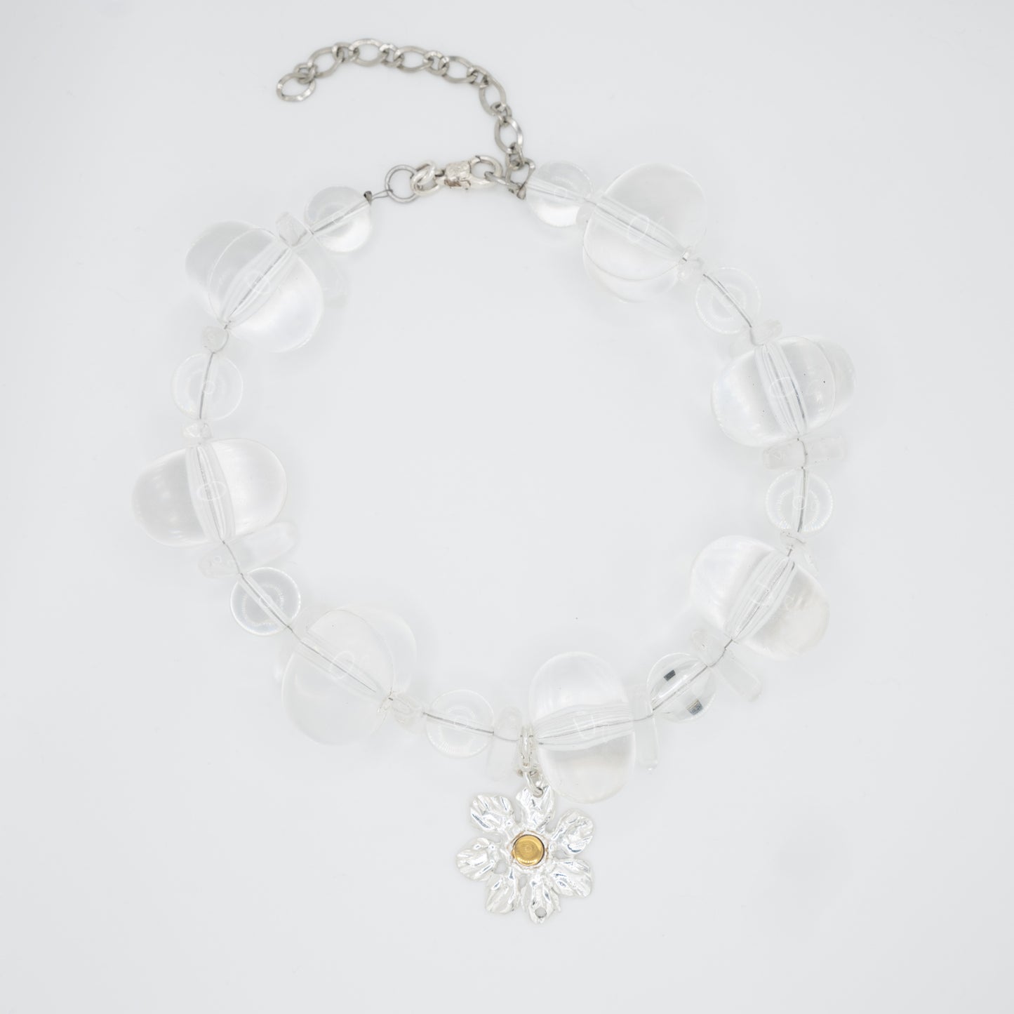 Collier Flower Bubble Yellow