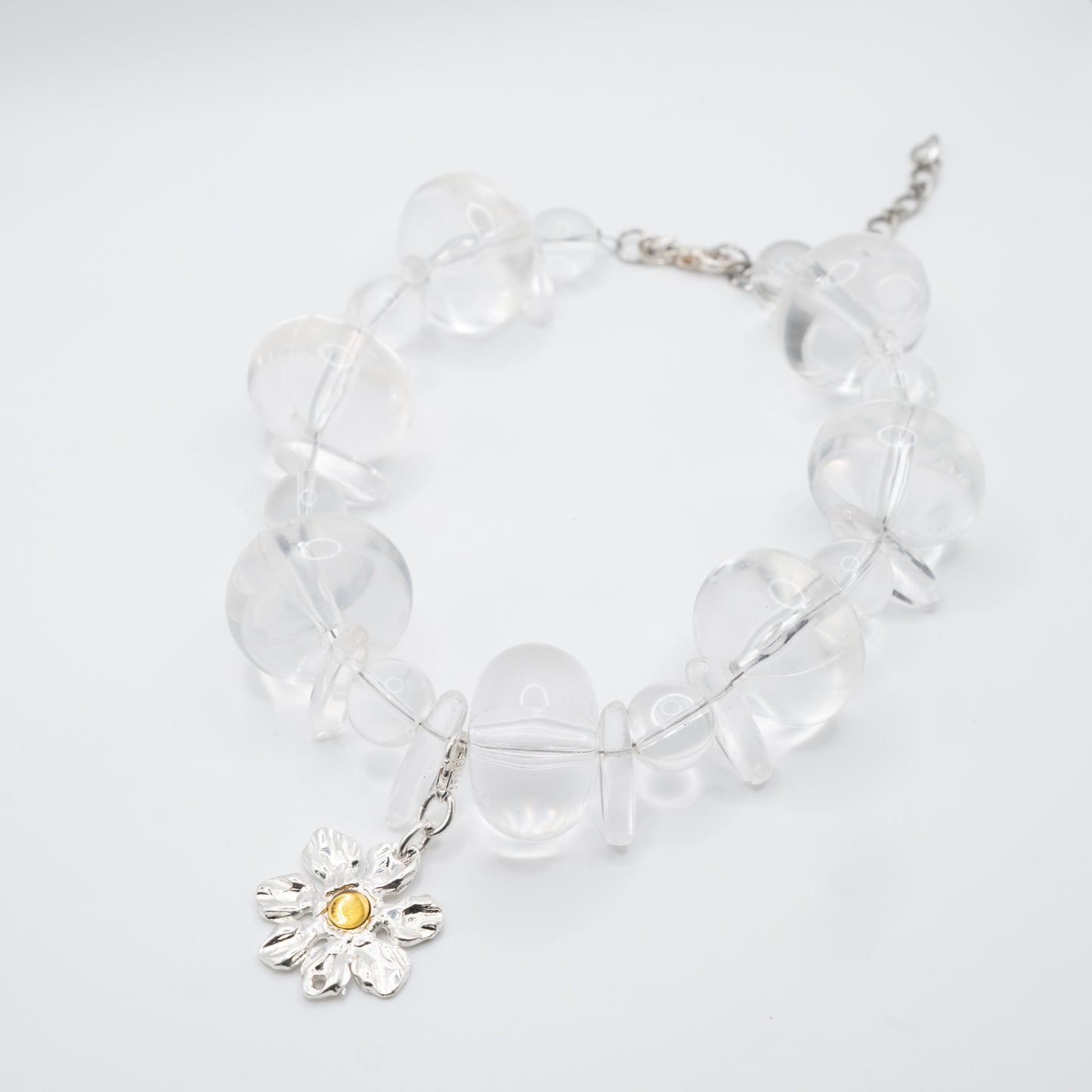 Collier Flower Bubble Yellow
