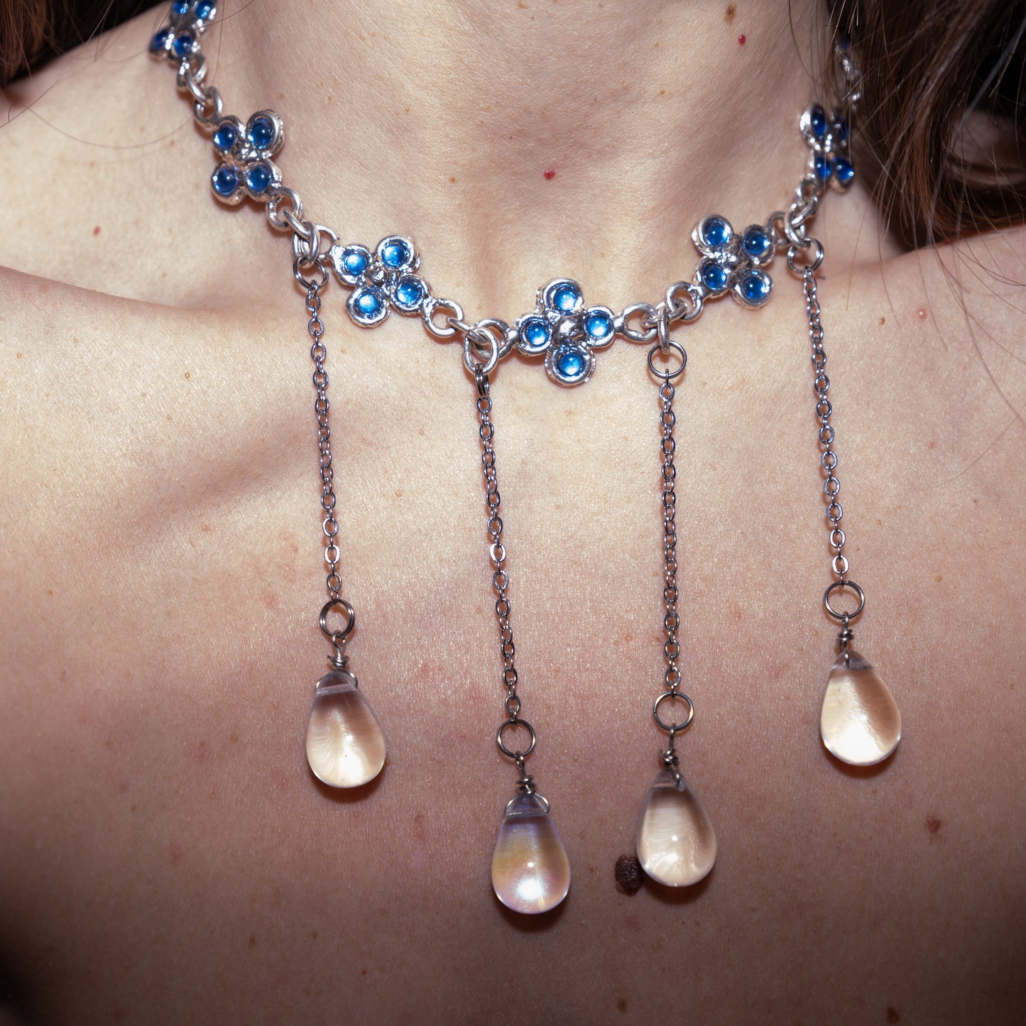 Collier Blue Aurora