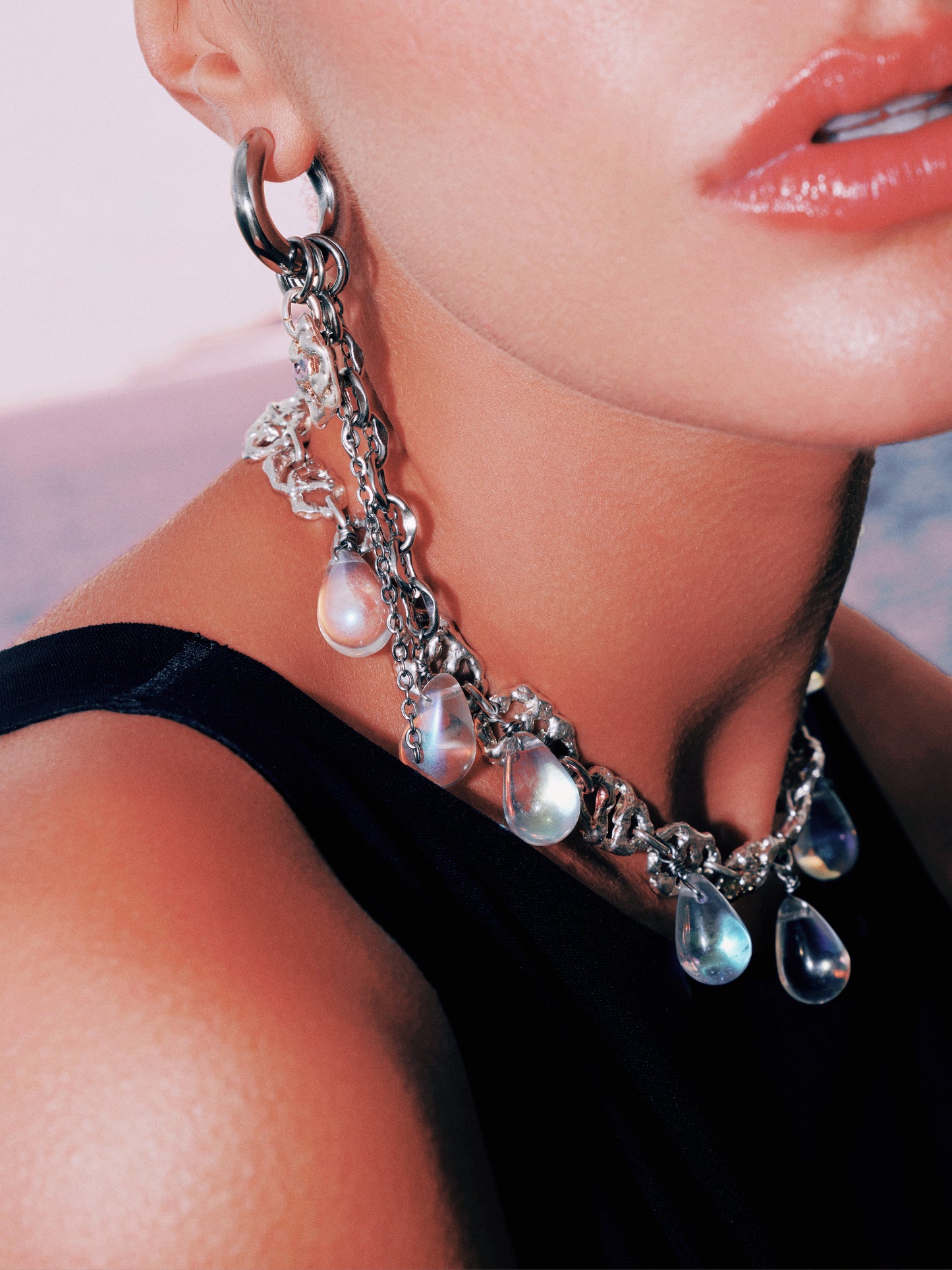 Collier Silver Tears