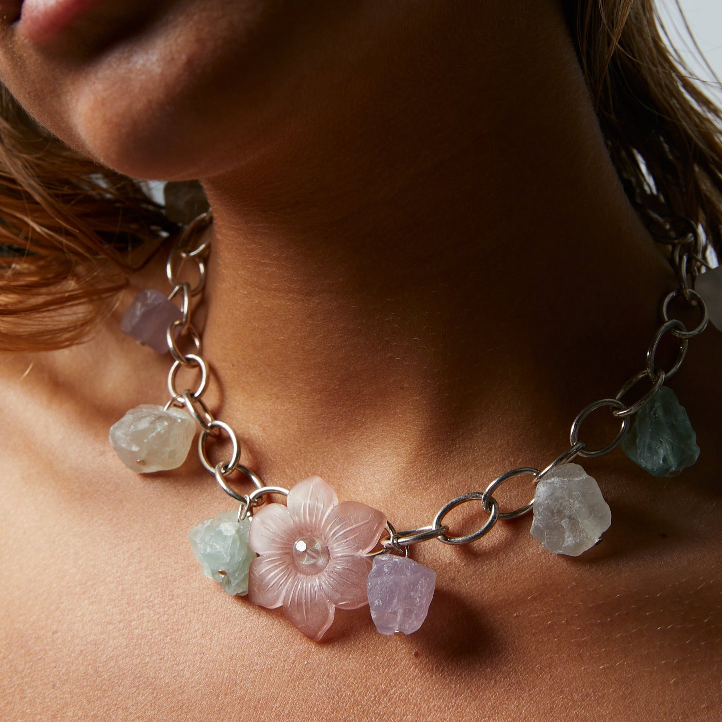 Collier Glass of Flower