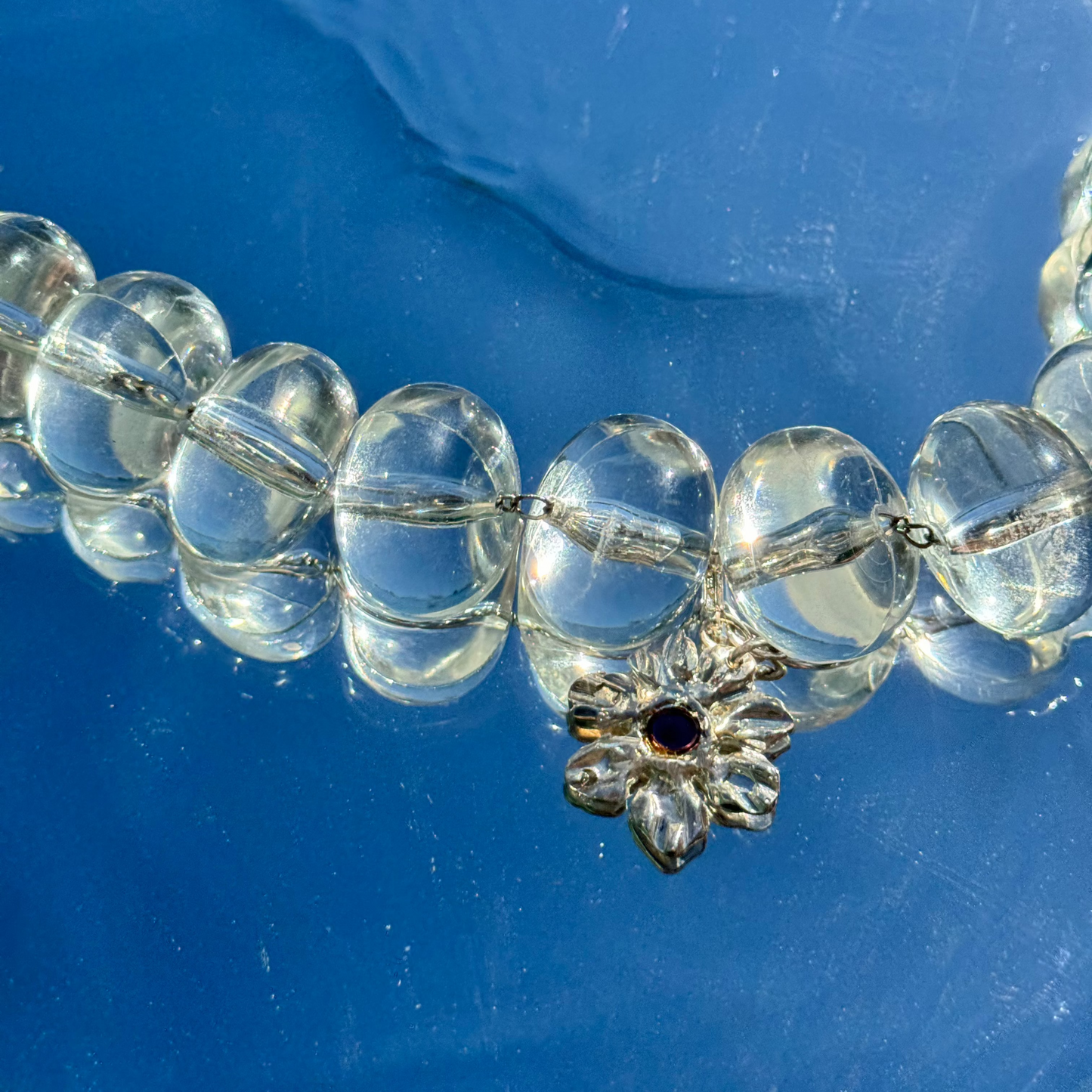 Collier Flower Bubble
