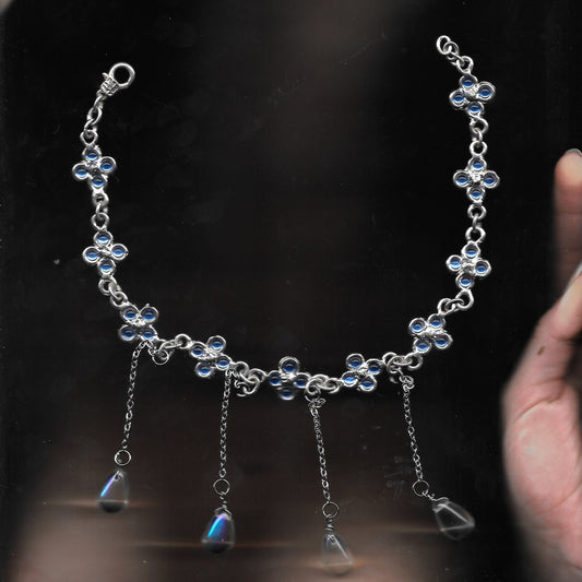 Collier Blue Aurora