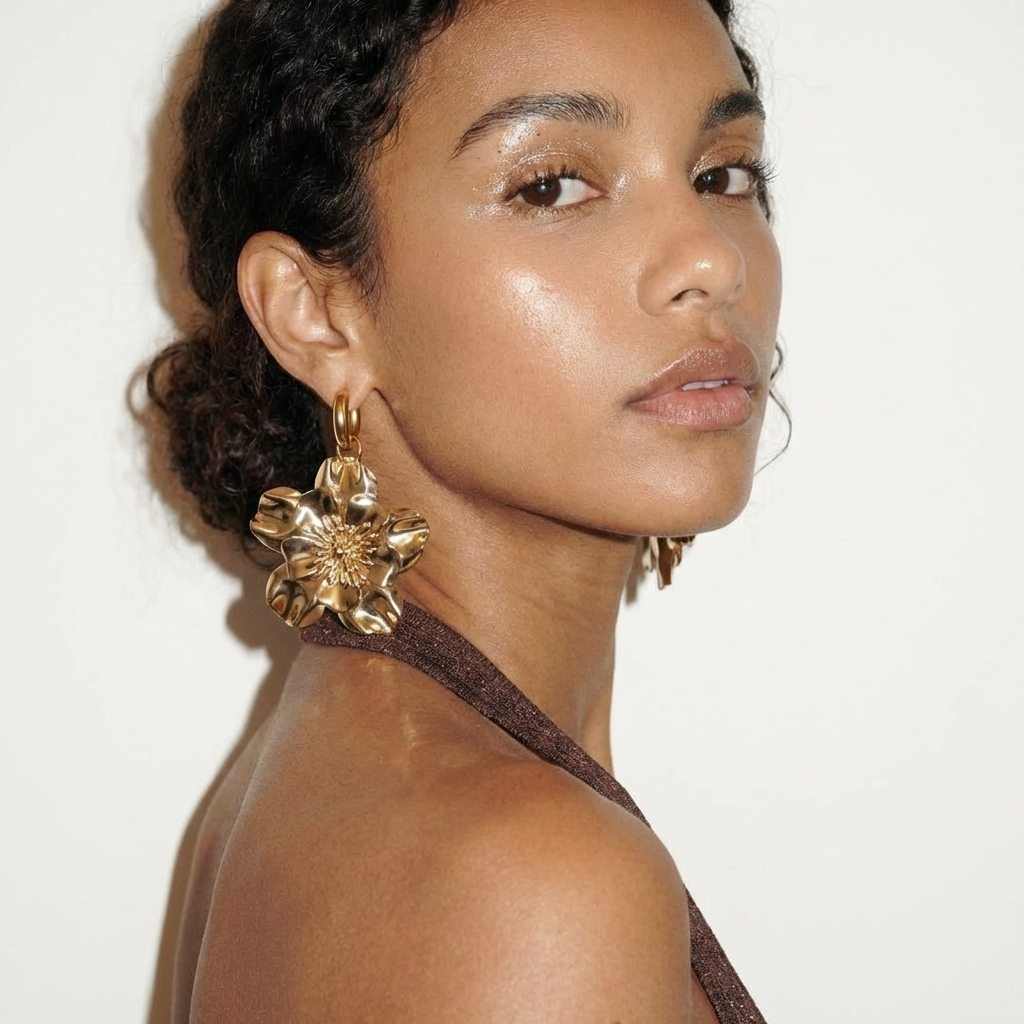 Boucles Golden Flowers