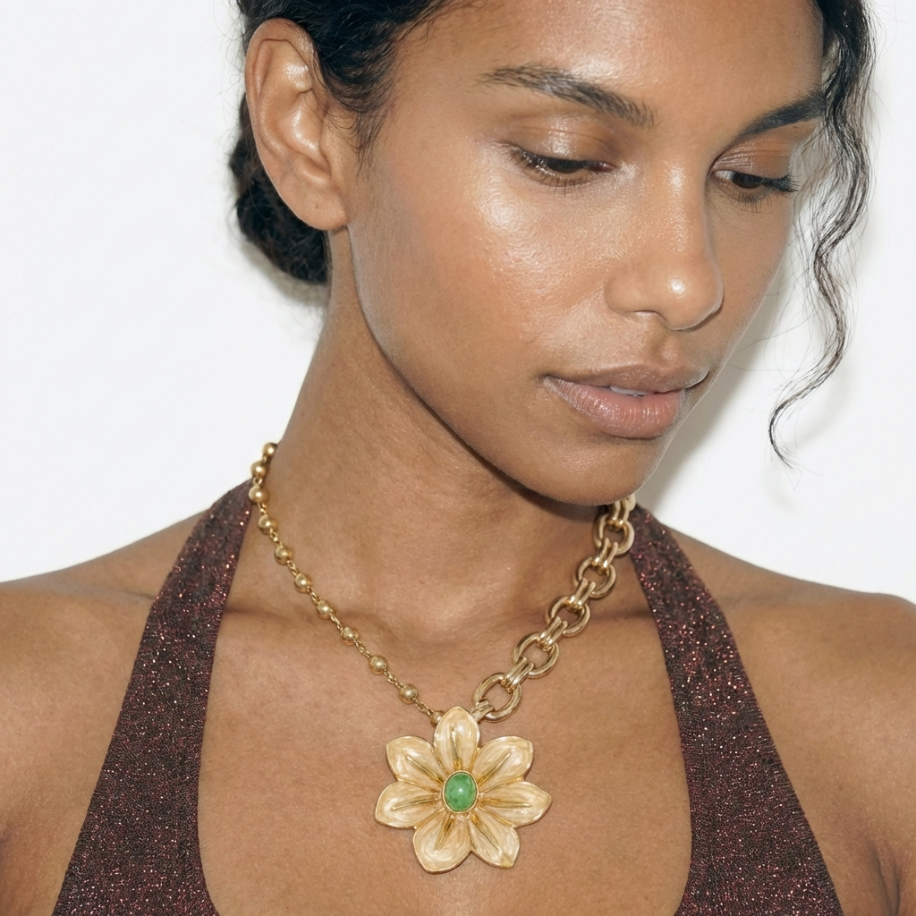 Collier Solar Bloom