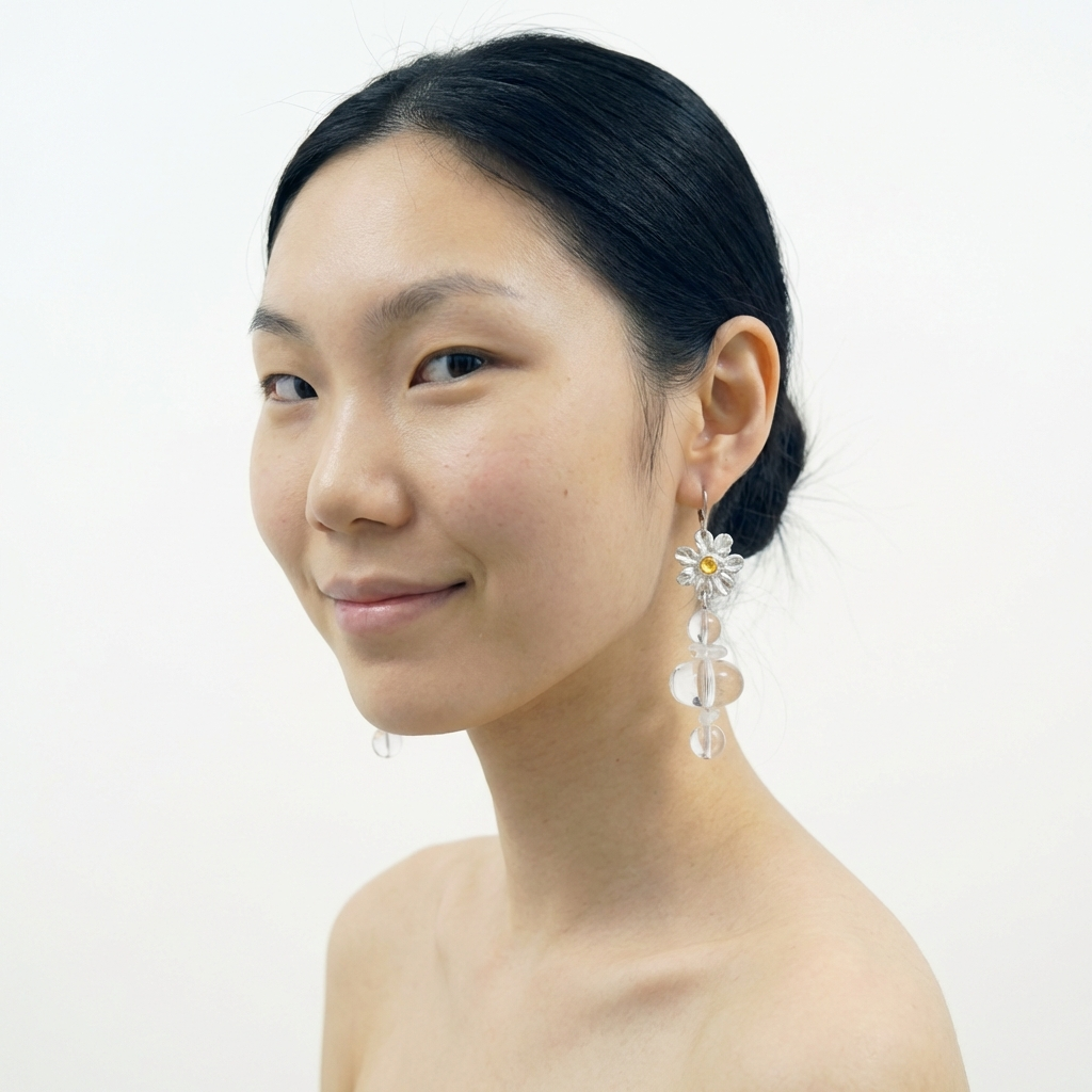 Boucles Yellow Bubble Flower